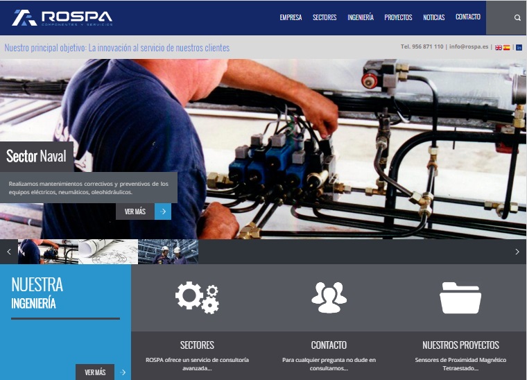 New WEB: www.rospa.es
